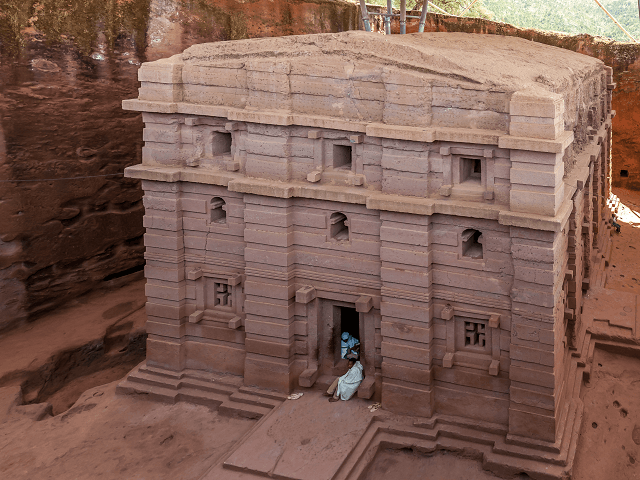 Kostol Biete Emanuel, Lalibela, Etiópia