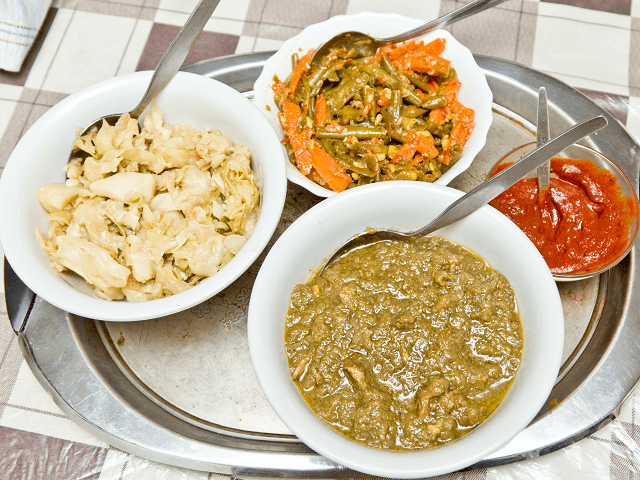 Tradičné etiópske jedlá